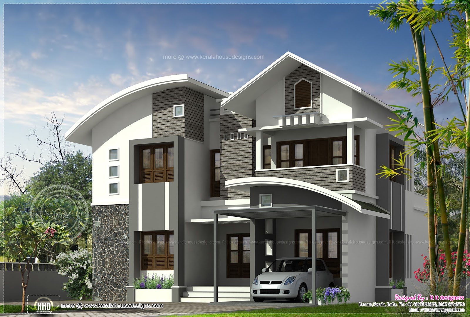 Beautiful villa in 250 square yards - Kerala home design 