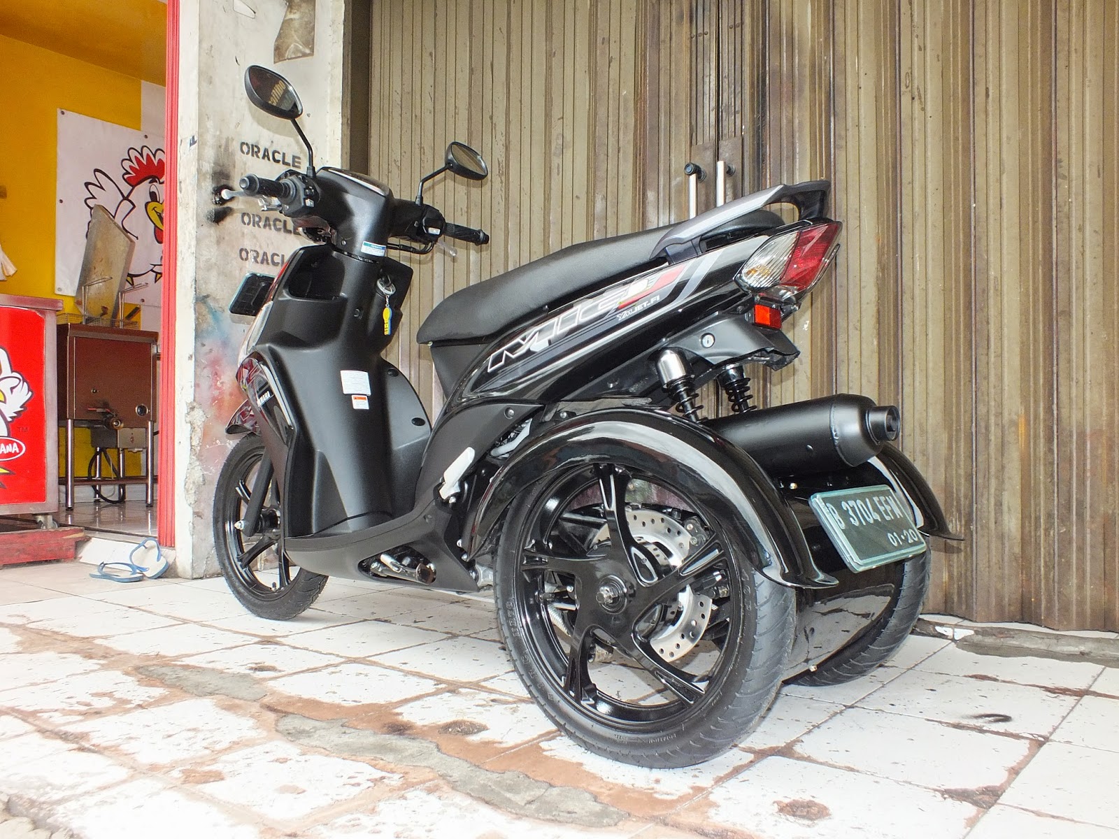 Oracle Modification Concept Yamaha MIO J Roda 3 Konsep MINIMALIST