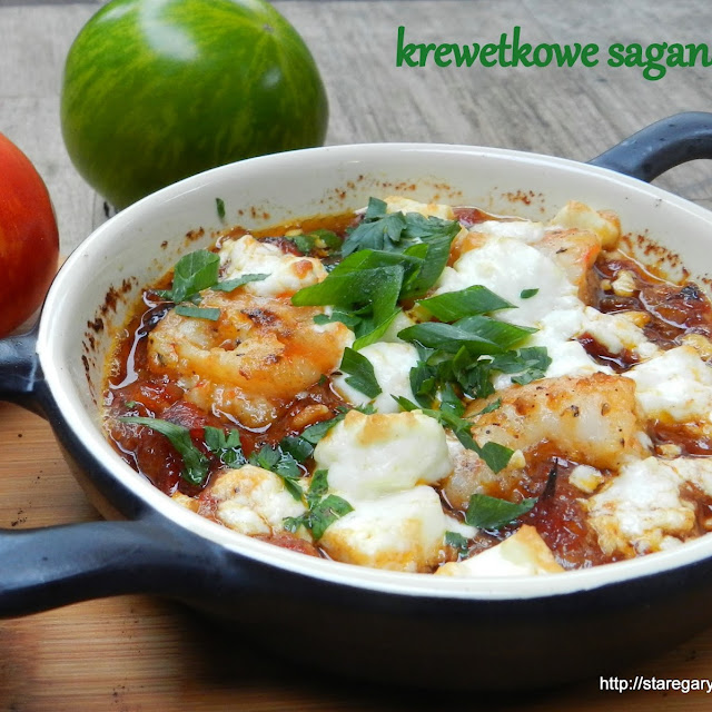 krewetkowe saganaki