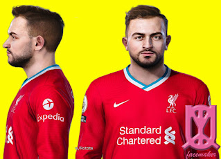 PES 2021 Faces Xherdan Shaqiri by Uqiya