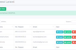 Crud Data Pegawai Dengan Laravel (Delete Dan Edit Data)