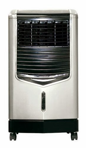 KuulAire PACKA53 500 CFM Portable Evaporative Cooling Unit with 325 Square Foot Cooling Capacity, Silver