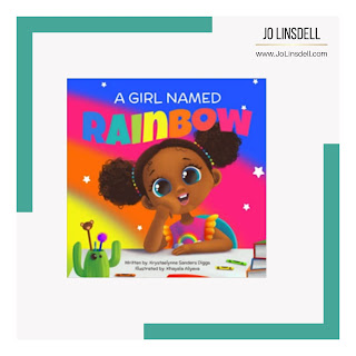 A Girl Named Rainbow by Krystaelynne Sanders Diggs book cover