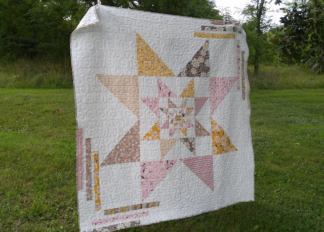 Scintillating Stars quilt pattern by EvaPaige Quilt Designs