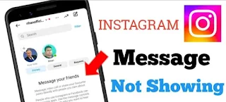 Instagram message problem today