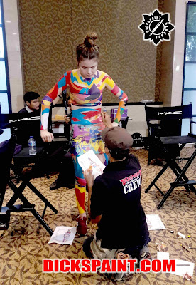 Body Painting MAC Cosmetics Jakarta