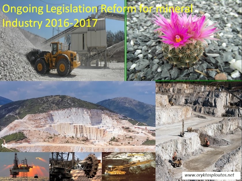 Ongoing Legislation Reform on Quarry Minerals : Difficulties in Land-Use Planning in Greece