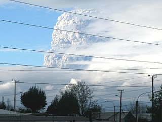 Erupción Volcán Puyehue Alerta Roja