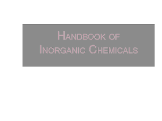 Handbook of Inorganic Chemicals