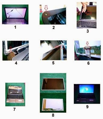 Indahnya Berbagi: CARA UMUM MENGGANTI    SCREEN LAPTOP