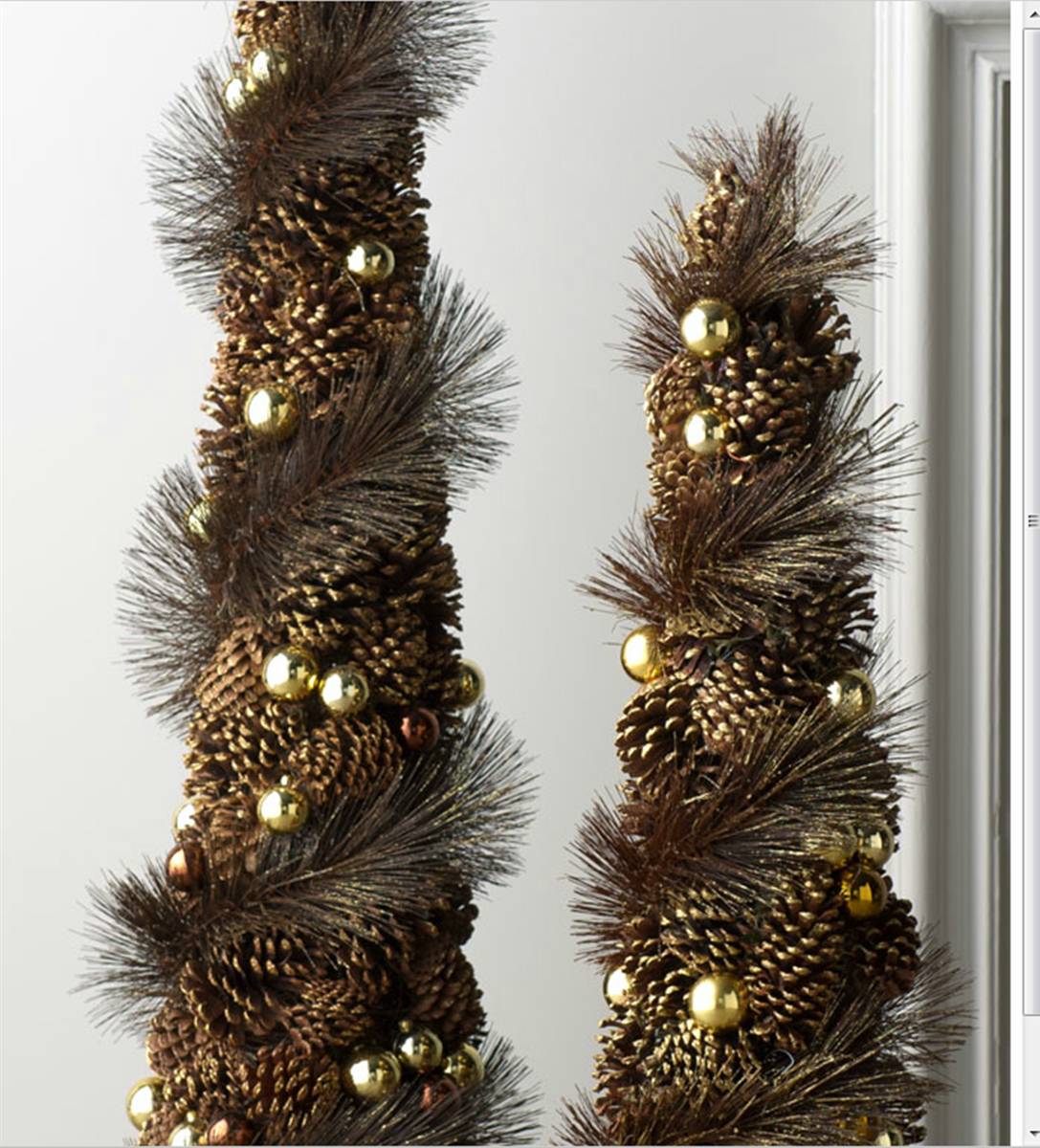 Perennial Passion: Pinecone Christmas Decor