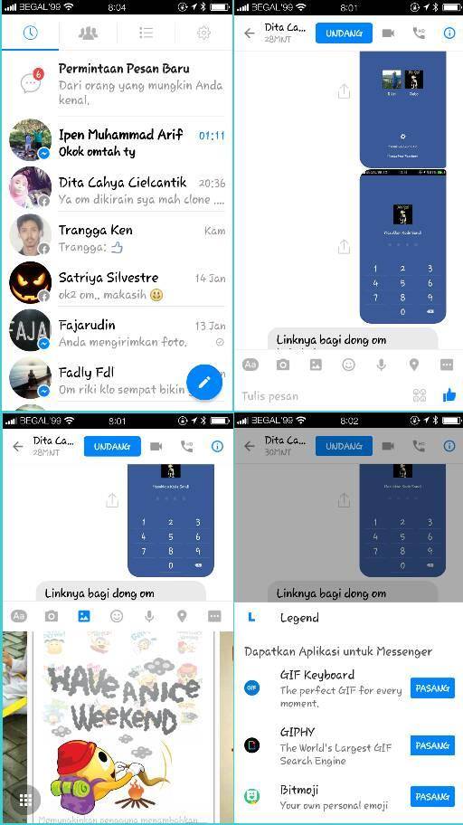 FB Messenger Mod Original Versi Clone Video Call APK | Apk ...