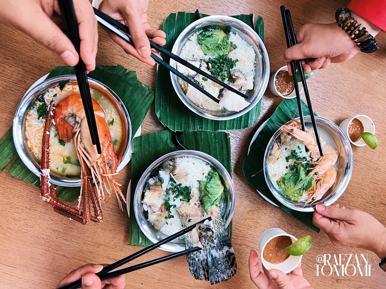Just Seafood Memperkenalkan Menu Baharu, Famous Thai Style Rice Porridge