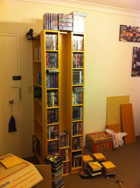 Billy-Benno bookcase & DVD Block