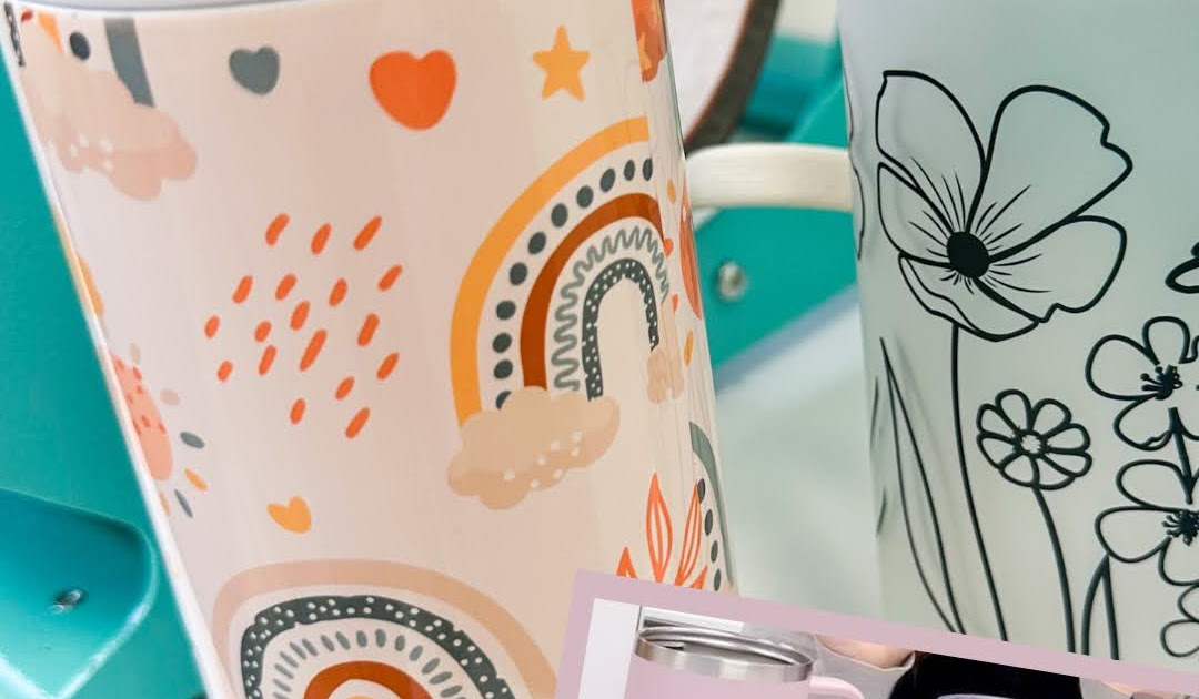 How to Put Vinyl on Cups and Tumblers So It's Straight - Silhouette School