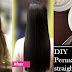 permanent hair straightening at home  using Natural ingredients