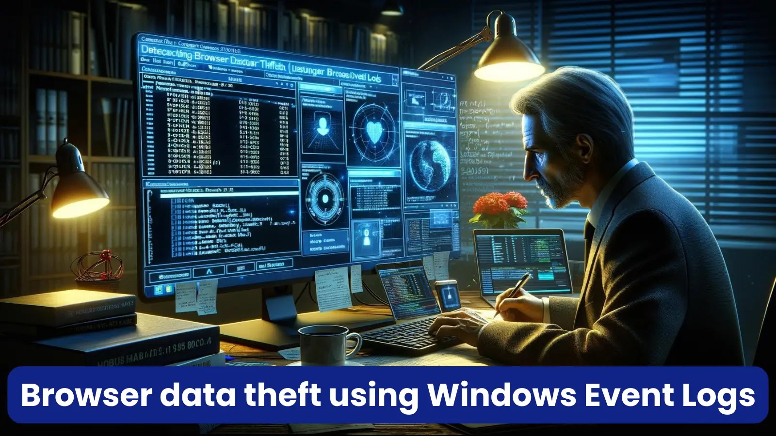 How to Detecting browser data theft using Windows Event Logs