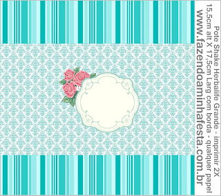 Tiffany with Roses: Free Printable Candy Bar Labels.