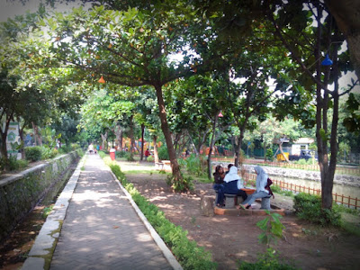  Taman Abhirama terletak di tempat Pagerwojo TAMAN ABHIRAMA SIDOARJO