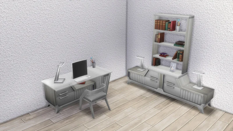 The Sims 4 Study Room