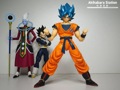 S.H.Figuarts Super Saiyan God Super Saiyan Son Goku de Dragon Ball Super: Broly - Tamashii Nations