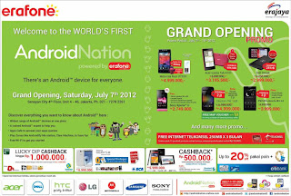 Android Nation Grand Opening Promo