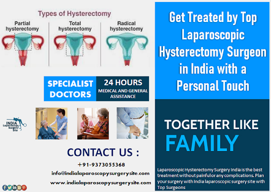 Get Treated by Top Laparoscopic Hysterectomy Surgeon in India with a Personal Touch 