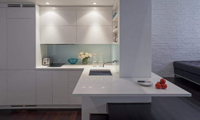 White modern kitchen