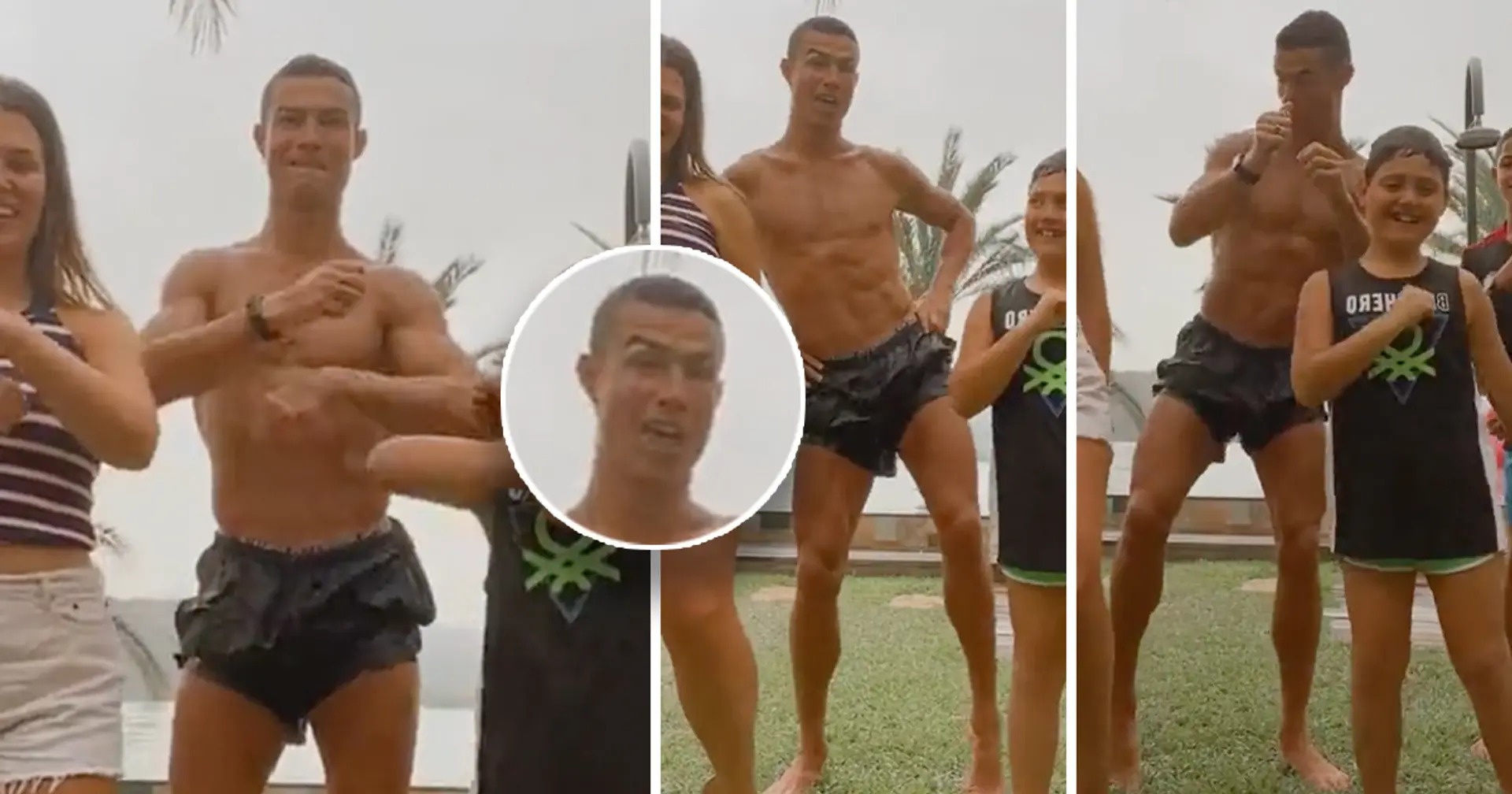 Video: Cristiano Ronaldo makes his TikTok debut with some weird dance moves