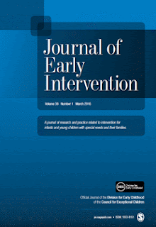 Journal of Early Intervention cover