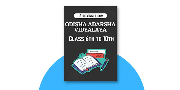 OAV Books PDF Class 6th To 10th | Odisha Adarsha Vidyalaya Books 2023
