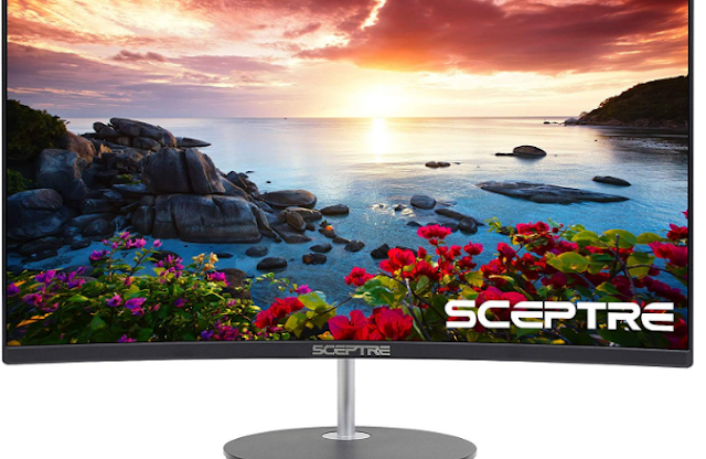 The Curved Display Sceptre Monitor - Tiptopshoppin