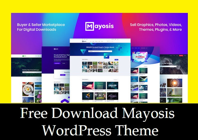 Free Download Mayosis WordPress Theme