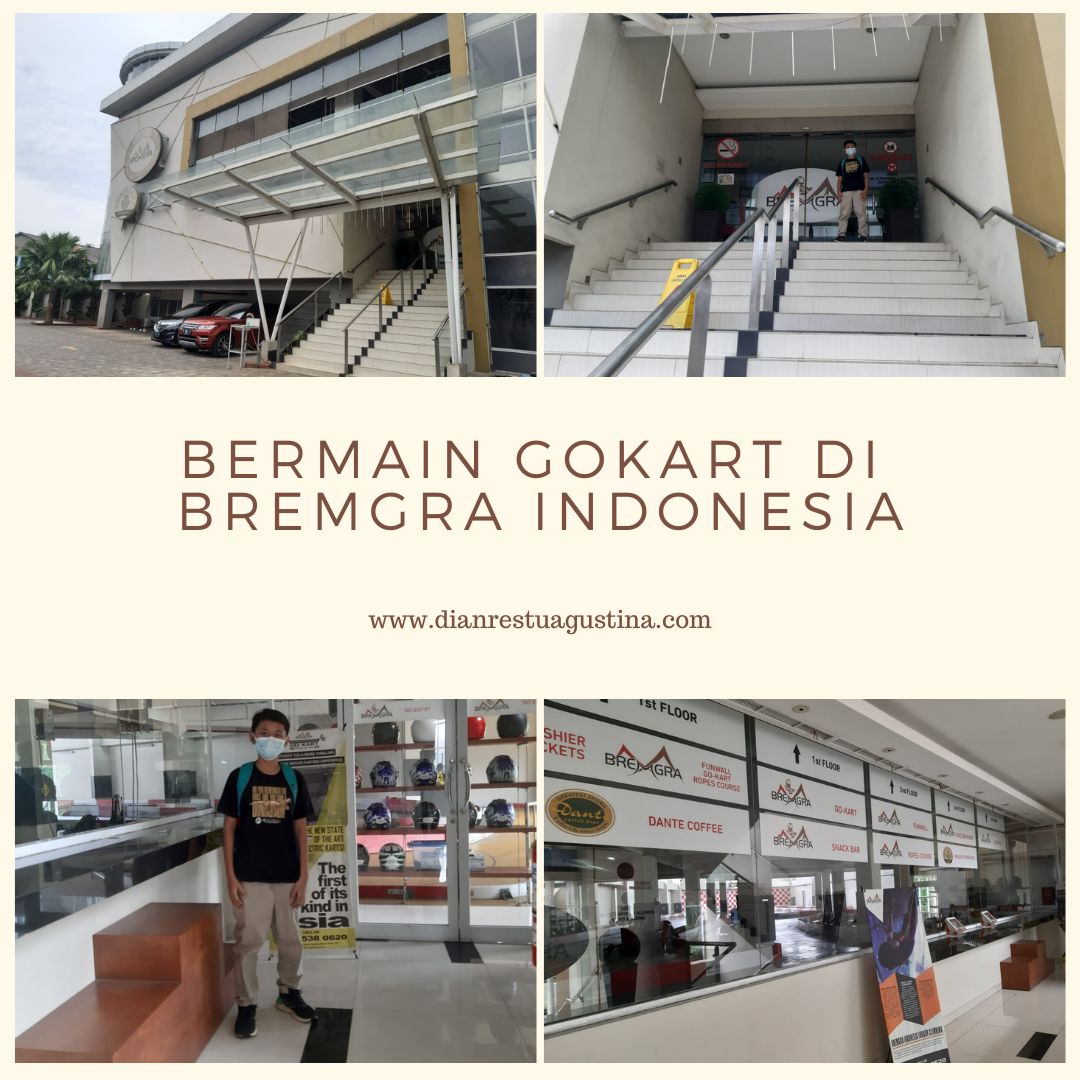 Bermain Gokart di Bremgra Indonesia