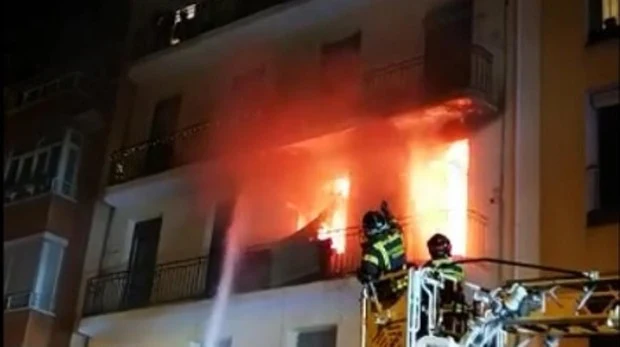 Instalaciones eléctricas residenciales - Incendio en edificio