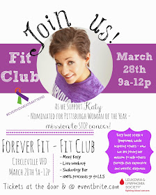Erin Traill, diamond beachbody coach, LLS, Pittsburgh Woman of the Year, Fit Club, Forever Fit, Irwin, Pennsylvania, Lymphoma, every sweat matters