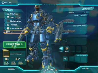 PlanetSide 2 - Max Loadout