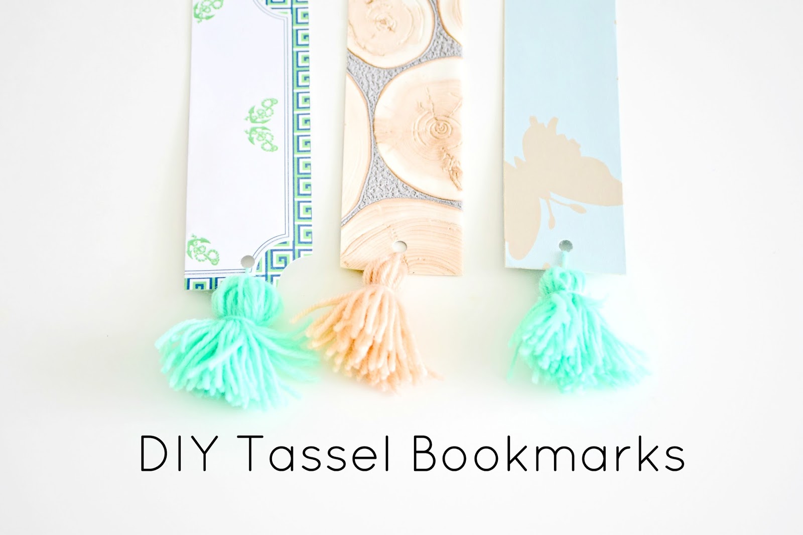DIY - Tassel Bookmarks