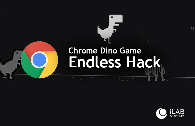 How to hack a dino game in chrome web browser using a simple javascript