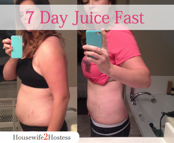 7 Day Juice Fast Results Housewife2hostess