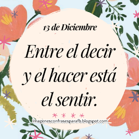 Frase del Día 13 de Diciembre 