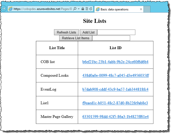 BasicDataOperations BasicDataOperations