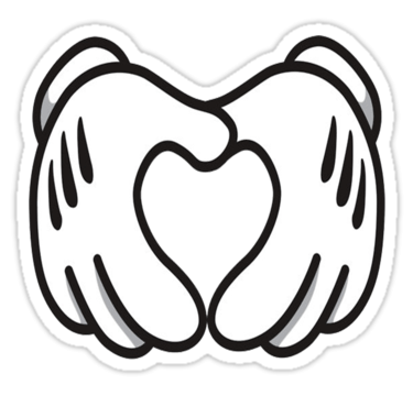  Manos de mickey mouse para imprimir