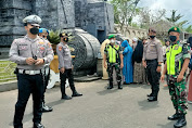 Cegah Lonjakan Kasus Positif Covid-19, Kodim 0808/Blitar Gelar Patroli Gabungan Dan Penegakan Protkes