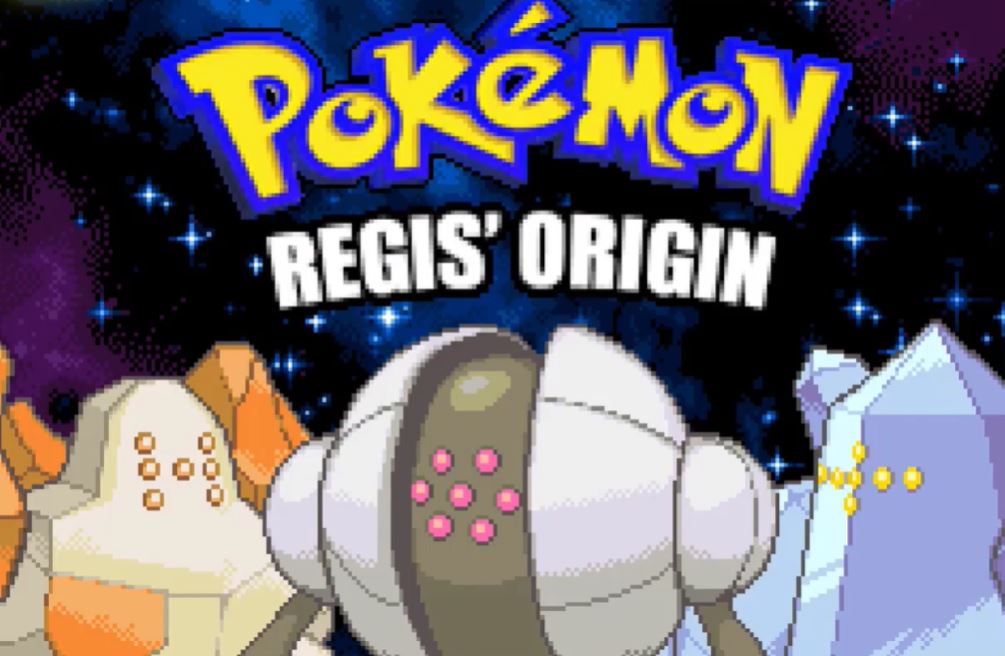 Pokemon Regis Origin para GBA Imagen Portada