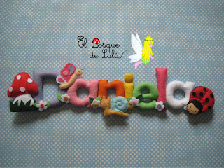 nombre-fieltro-Daniela-animalitos-felt-feltro-elbosquedelulu-hechoamanoparati-personalizado-regalo-nacimiento-baby-roon-name-banner