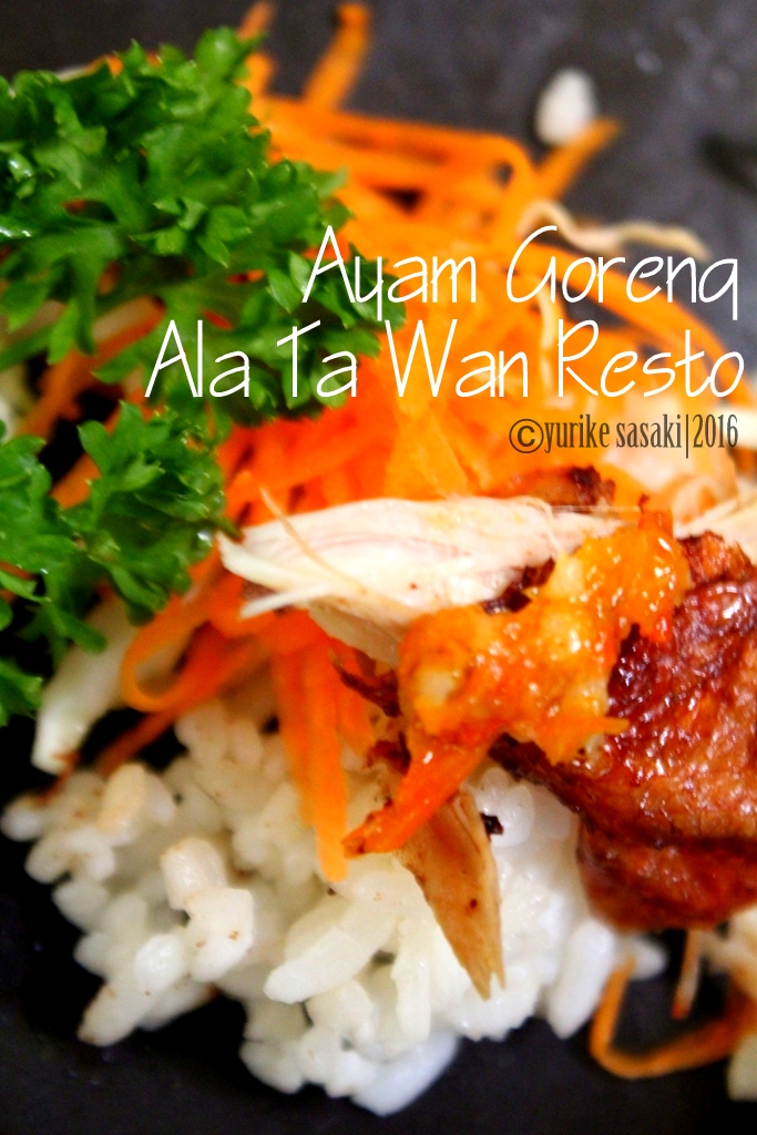 Dapoer Joglo: Ayam Goreng Ala Ta Wan