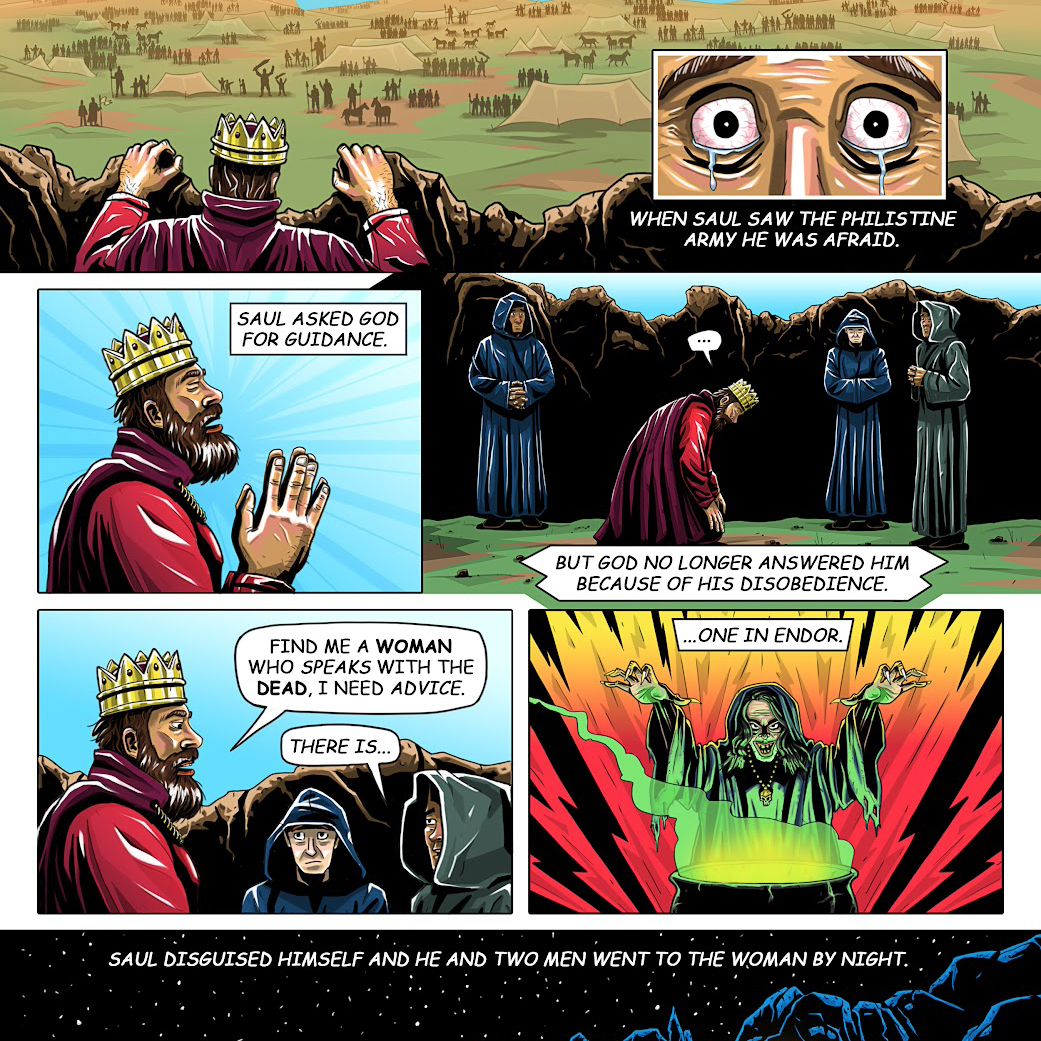Multi-Panel Bible Stories Comics Gallery Archive