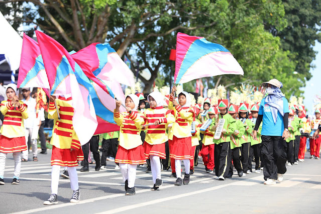 11.200 Peserta Ikuti Pawai Budaya HJB ke – 194, Pawai Budaya Nusantara Pukau Pengunjung