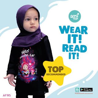 Kaos anak laki laki karakter islami